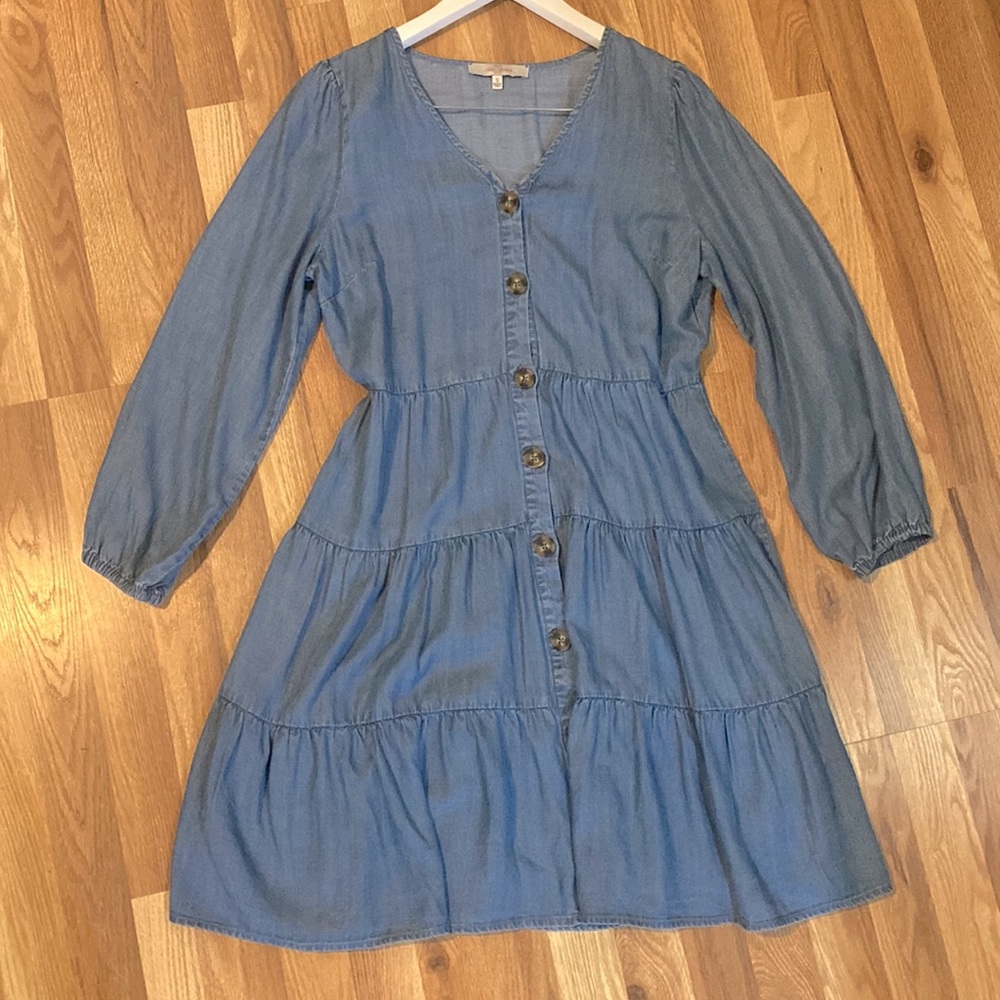 Casa cabana denim dress ♥️Brand new never worn from smoke free home